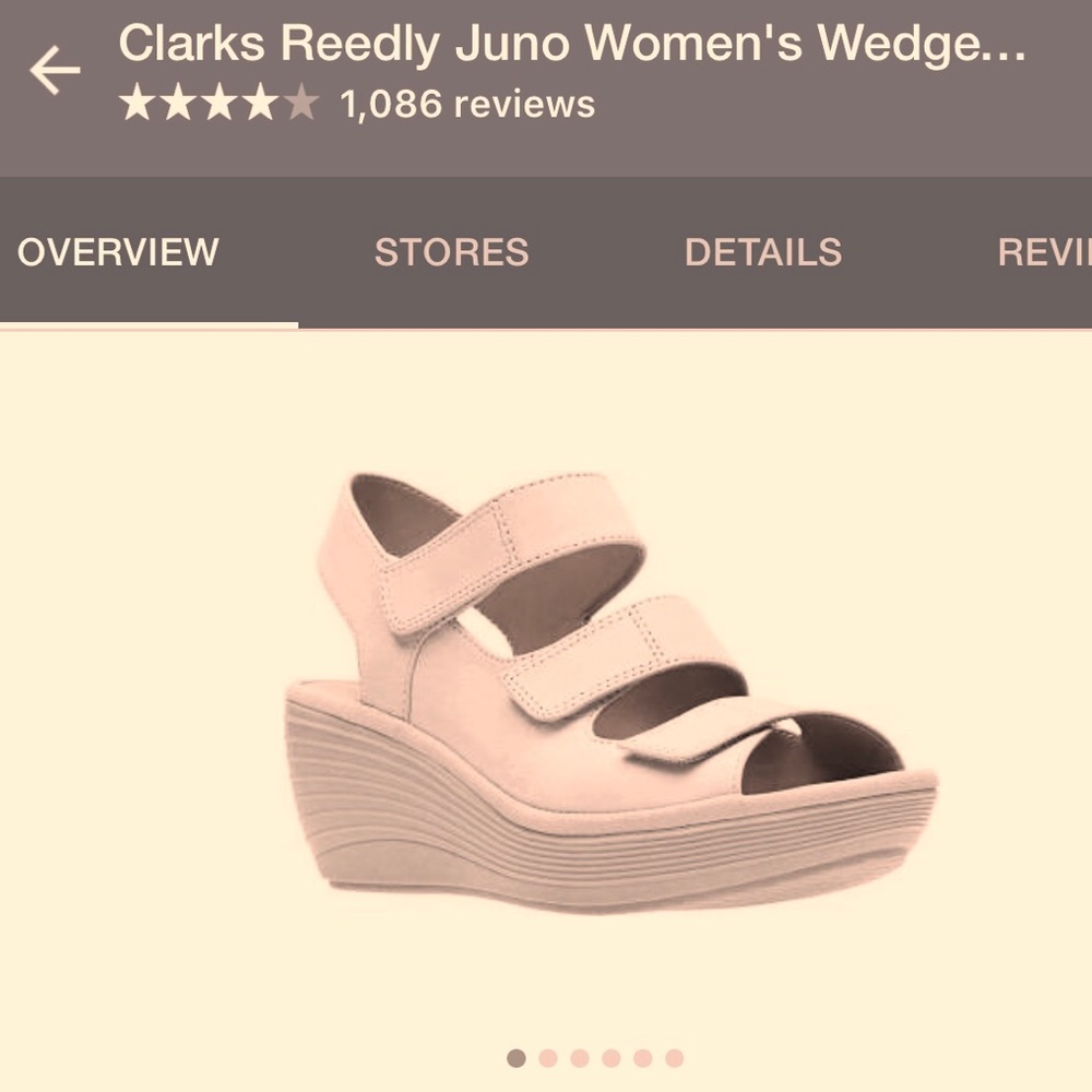 NEW Clark’s Reedly Juno super popular sandal